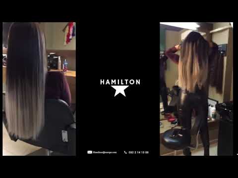 მოკლე თმის გრძელ ომბრეში გადაყვანა.  (160 გრ.55 სმ.)