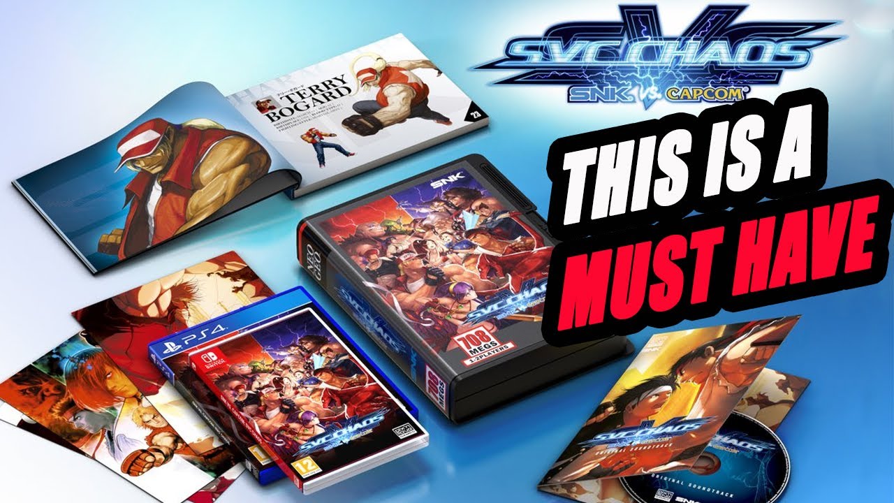 The Ultimate SNK Vs CAPCOM Chaos Physical Edition is Coming! - YouTube
