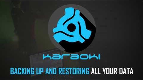 PCDJ Karaoki (karaoke software) - How To Backup And Restore All Your Data