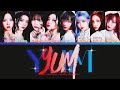 KARAOKE Kep1er 케플러 Yum 8 Members You As Member Color Coded Lyrics KARAOKE Kep1er 케플러 Yum 8 Members You As Member Color Coded Lyrics