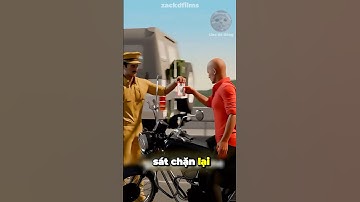 Một người đàn ông bị cảnh sát bắt phạt vì phóng nhanh vượt ẩu #shorts #facts