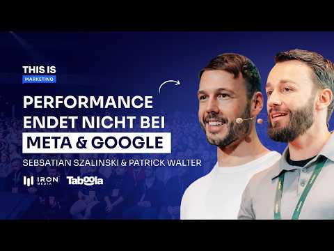 Performance Beyond Search & Social: IRON Media x Taboola | Sebastian Szalinski & Patrick Walter