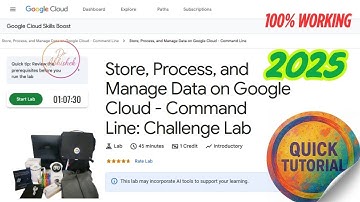Store Process, and Manage Data on Google Cloud - Command Line: Challenge Lab [2025] ARC102 #qwiklabs