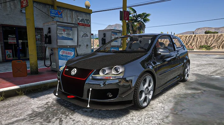 GTA 5 Mzansi edition With Real Life Traffic & Realistic graphics- VW Golf 5