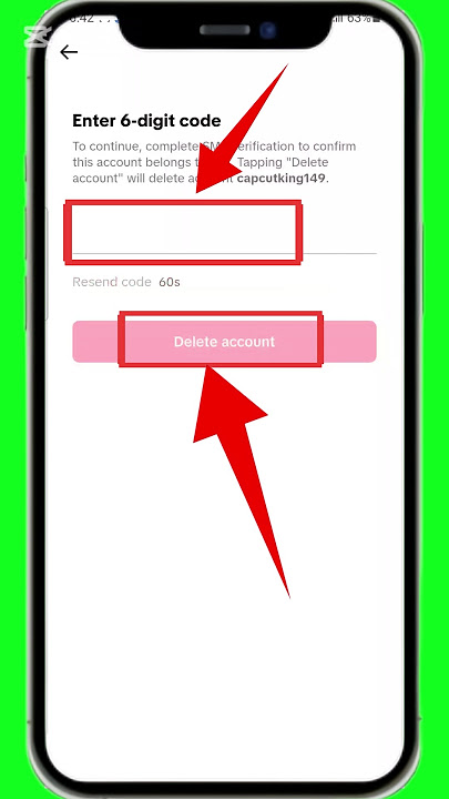 how to delete a Tik Tok account permanently / tiktok account permanently delete kivabe Kare #shorts