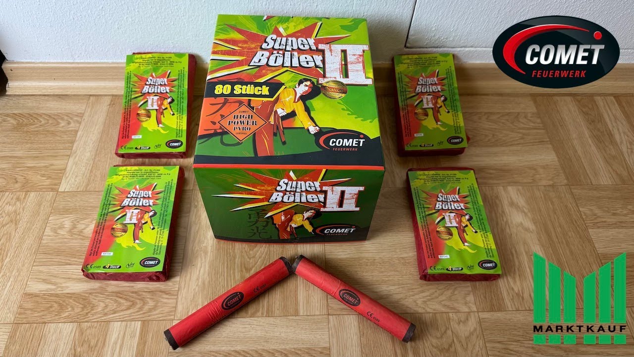 Super Böller 2 Schinken | Comet Feuerwerk | 16,99€ bei Marktkauf