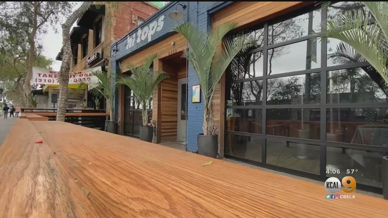 LA County Restaurants Prepare For Outdoor Dining As Vaccination Efforts Continue