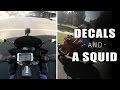 SQUID Sighting + Shipping Decals | Inja&#39;s Vlog #23