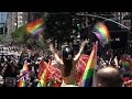 New York's gay pride march: anti-Trump but also pro-fun