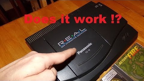 3DO ! panasonic FZ-10 first test ! 1993-1996 High End Gaming !