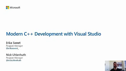 Modern C++ development with Visual Studio | BOD110