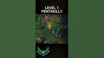 Level 1 Jinx Pentakill!!!