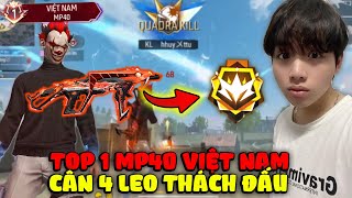 Supi Trở Thành Top 1 MP40 Việt Nam Cân 4 Leo Thách Đấu !!!