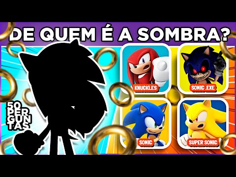 Adivinhe o nome de 50 personagens sonic parte 10 final