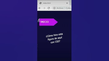 como hice esta figura o shape en css ✌️