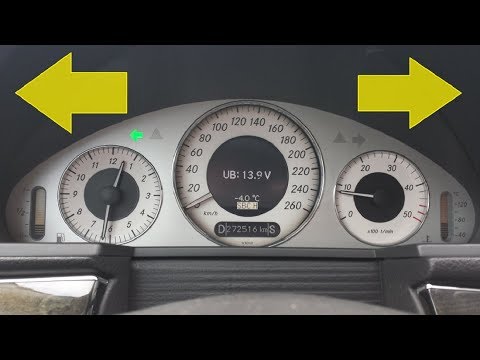 Мерседес benz w211 КАК ПРОВЕРИТЬ НАПРЯЖЕНИЕ  БОРТОВОЙ СЕТИ HOW TO CHECK MB E-CLASS VOLTAGE?Mercedes