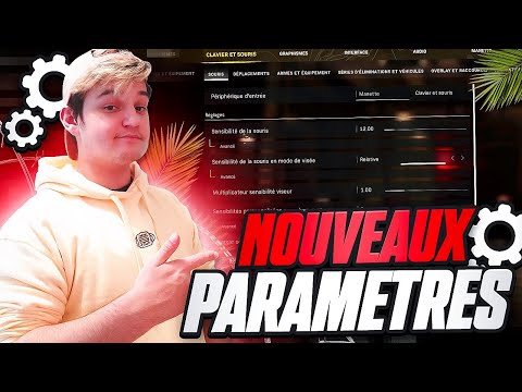 MES NOUVEAUX PARAMETRES POUR WARZONE PACIFIC ! ( Sensi / Filtres NVIDIA / Mixamp )