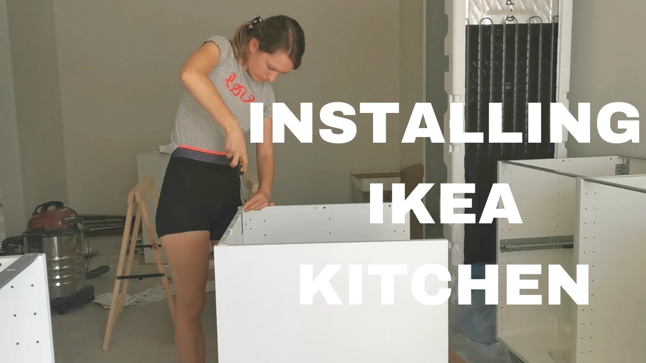 INSTALLING IKEA KITCHEN PART1+ IKEA KITCHEN PLANNING PROCESS | HOUSE ...