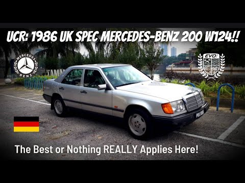 UCR: 1986 UK Spec Mercedes-Benz 200 E-Class W124 - The Best Or Nothing, FOR REAL! | EvoMalaysia.com