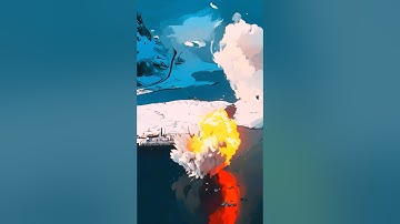 Aerospace has crashed. #Effect #explosion#2d animation#flame