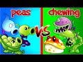 Team vs Team Plants vs Zombies 2 ModChewing vs Peas Plants Range - OP!! By Primal PVZ 2 Gameplay