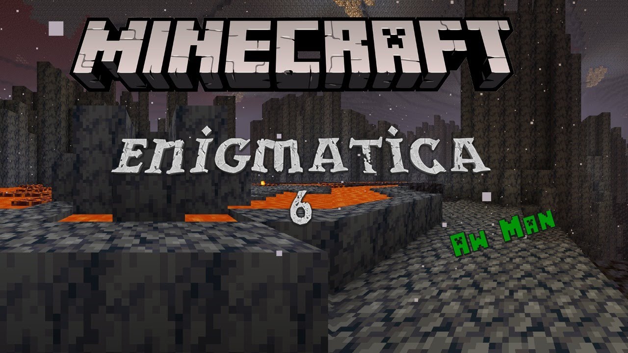 Minecraft模組生存 工口建設 材料蒐集 整地 準備幹大事 Enigmatica 6 12 Youtube