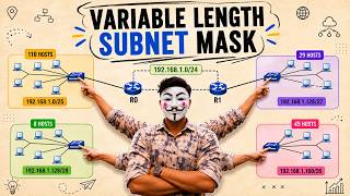 CCNA | VLSM Explained with Examples | Subnetting Made Easy