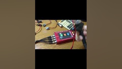 Test Diesel Injector Solenoid _ Resistance - Inductance LCR02