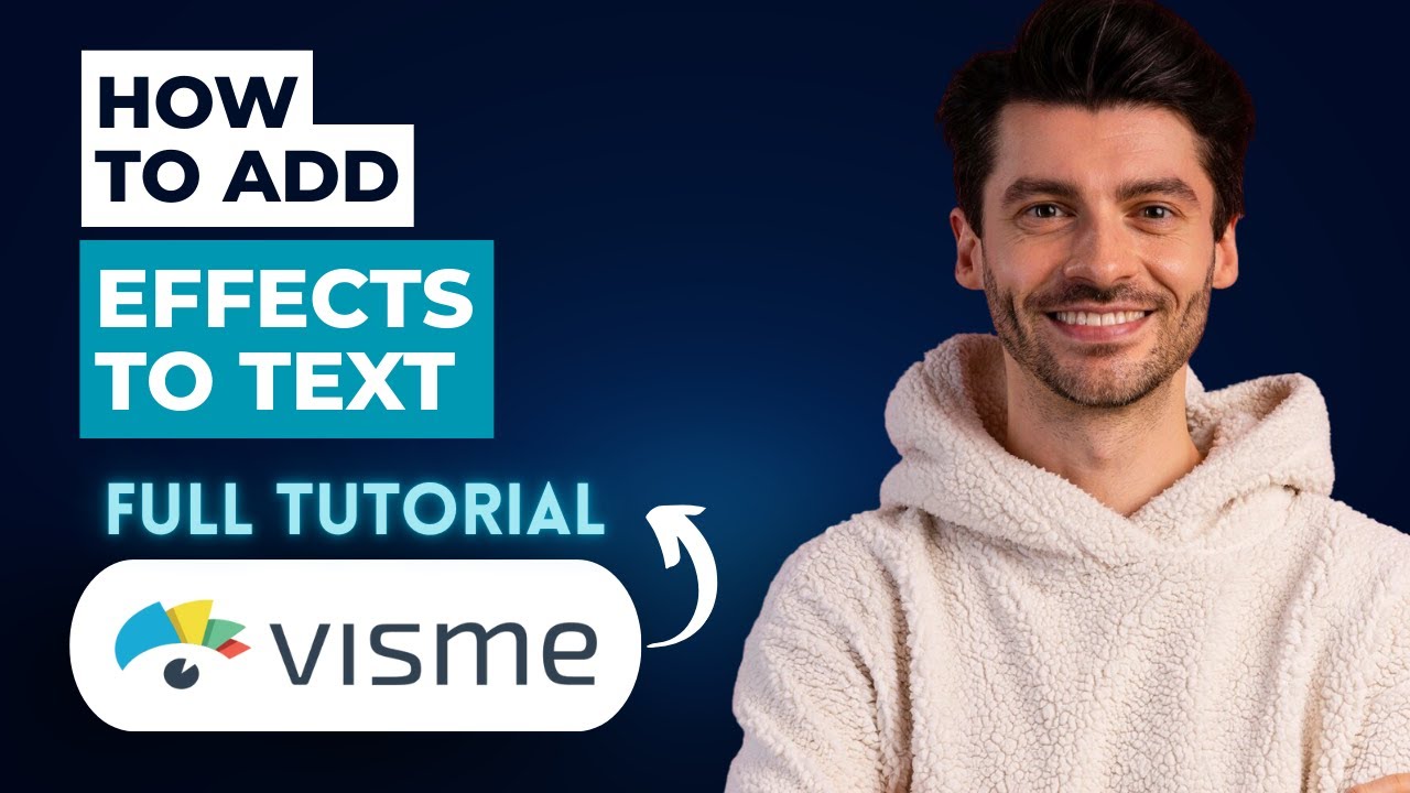 How to Add Effects to Text on Visme [2026 Guide] - YouTube