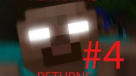 Herobrine Returns part #4 (Mnecraft custom map)