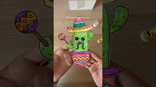 Cinco De Mayo Craft Ideas | Cactus Craft For Kids #cincodemayo #cactus
