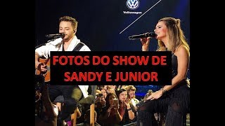 FOTOS DO SHOW DE SANDY E JUNIOR