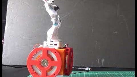 【Reaction Wheel】１輪走行ロボット 【M5Stack】