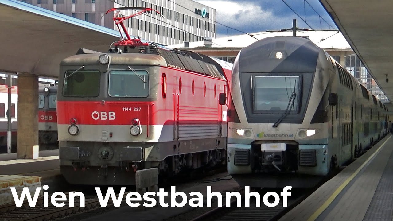 Osterreichisch Züge Vlog #54 - Wien Westbahnhof 03.04.2023