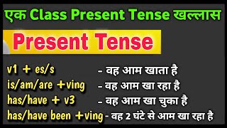 The Complete Present Tense Guide: Indefinite, Continuous, Perfect, and Perfect Continuous