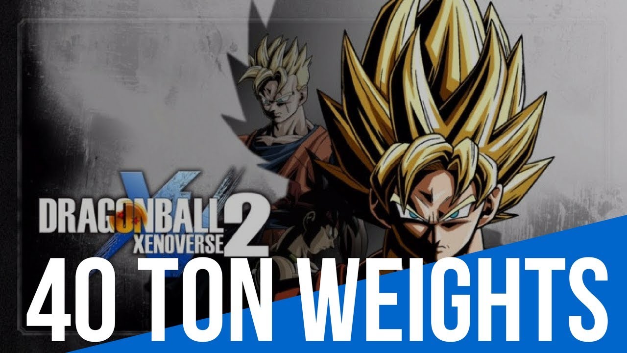 40 TON WEIGHTS!* WHERE TO FIND THEM DRAGON BALL XENOVERSE 2 YouTube