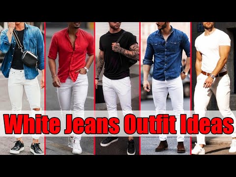 How To Style White Pants | Men's Summer Outfit Ideas - YouTube