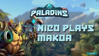 Payload is Better Than Siege? (Paladins Makoa Gameplay)