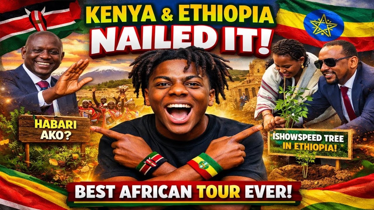 Почему все говорят о Кении и Эфиопии после африканского тура IShowSpeed ​​