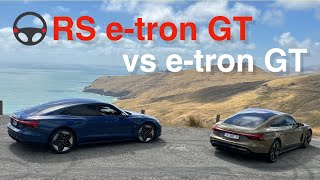 Audi e-tron GT vs RS e-tron GT, is it worth the extra money?