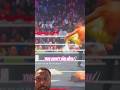 Bro won’t be trying this again #wwe #wweraw #viral