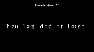 Reading from Phonetics  Video 32