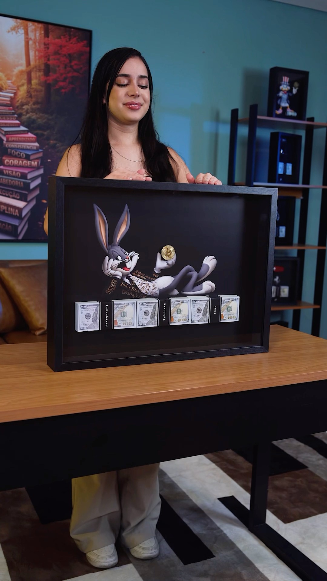 Depoimento de Quadros Decorativos em vídeo