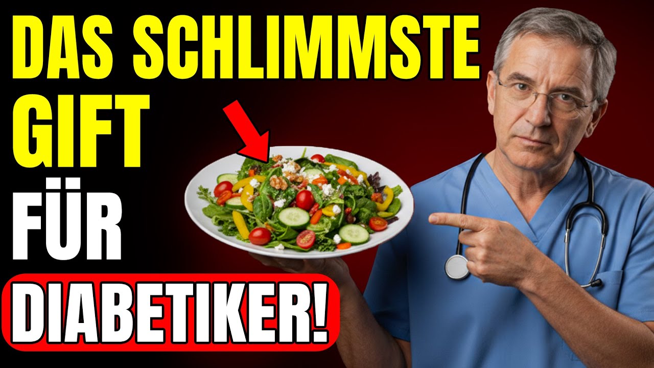 5 gefährliche Salate für Diabetiker, die den Blutzucker in die Höhe treiben! (Ärzte teilen Lösungen)