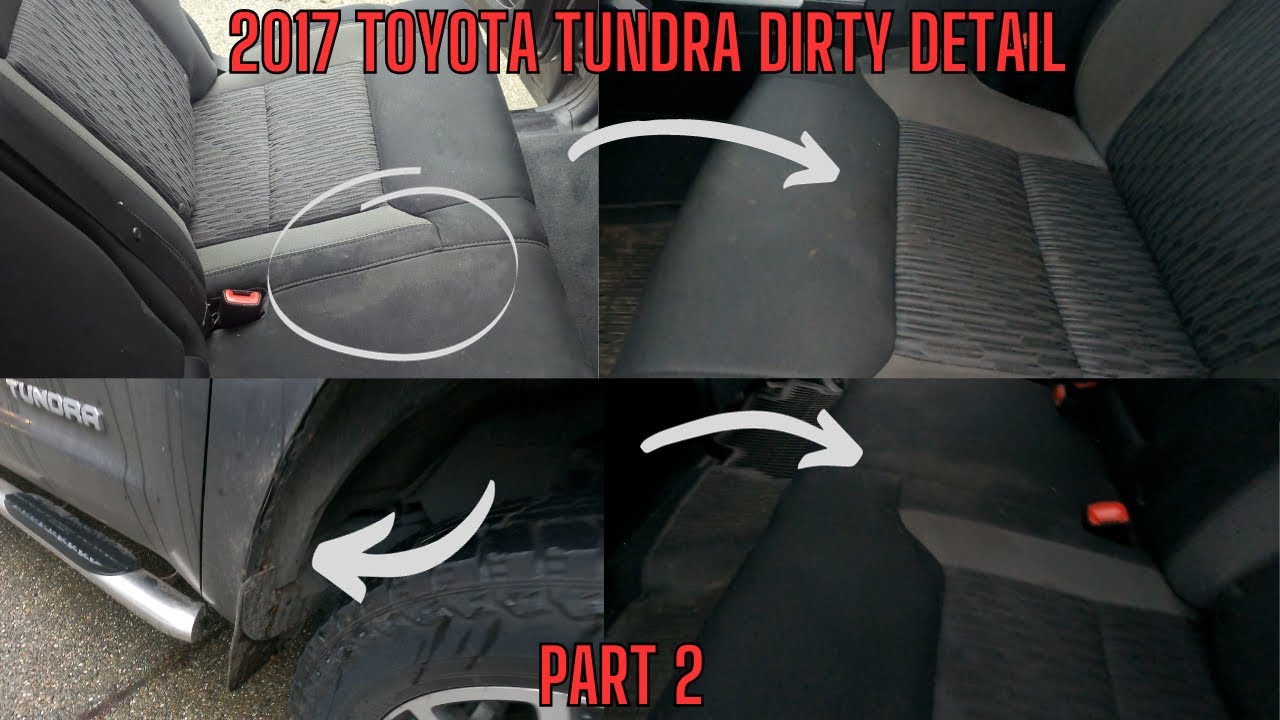 Stained Dirty Messy 2017 Toyota Tundra Detail Part 2 Lake Stevens