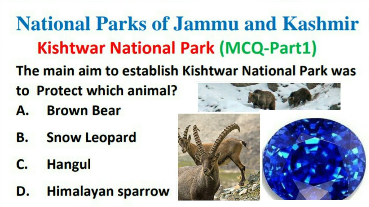 National Parks of Jammu and Kashmir