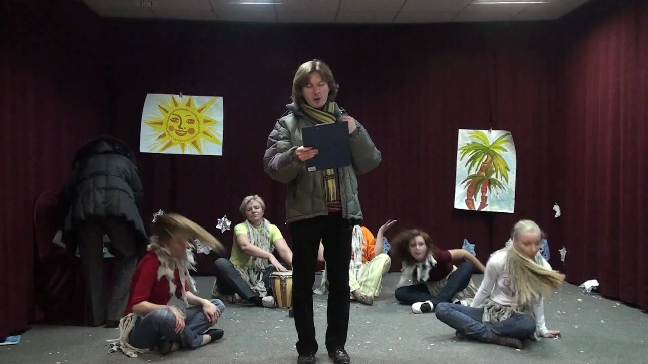 Новая гуманитарная школа.Новый год-2009.Учителя.Сказка-3 - YouTube
