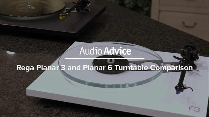 Rega Planar 3 and Planar 6 Turntable Comparison