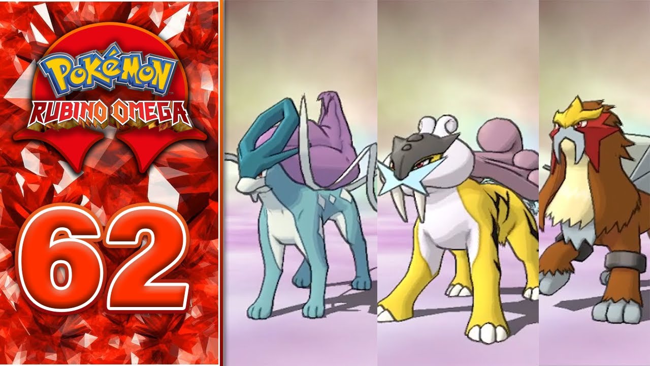 SUICUNE RAIKOU ED ENTEI! Parte 62 - Pokémon Rubino Omega