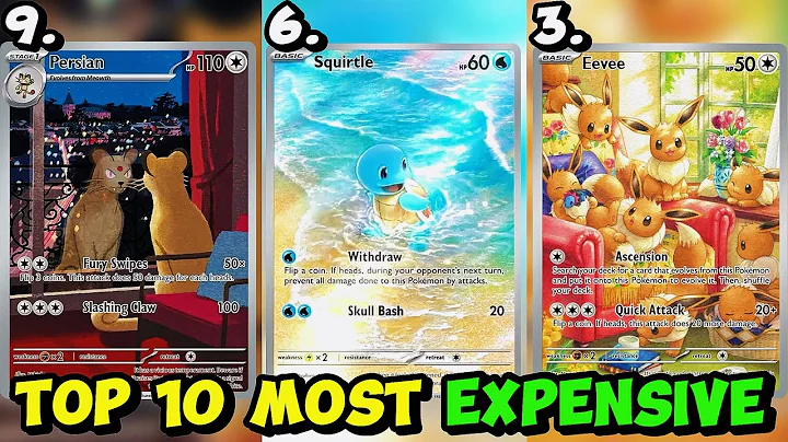 Top 10 Most Expensive Illustration Rare Pokémon Cards In 2025